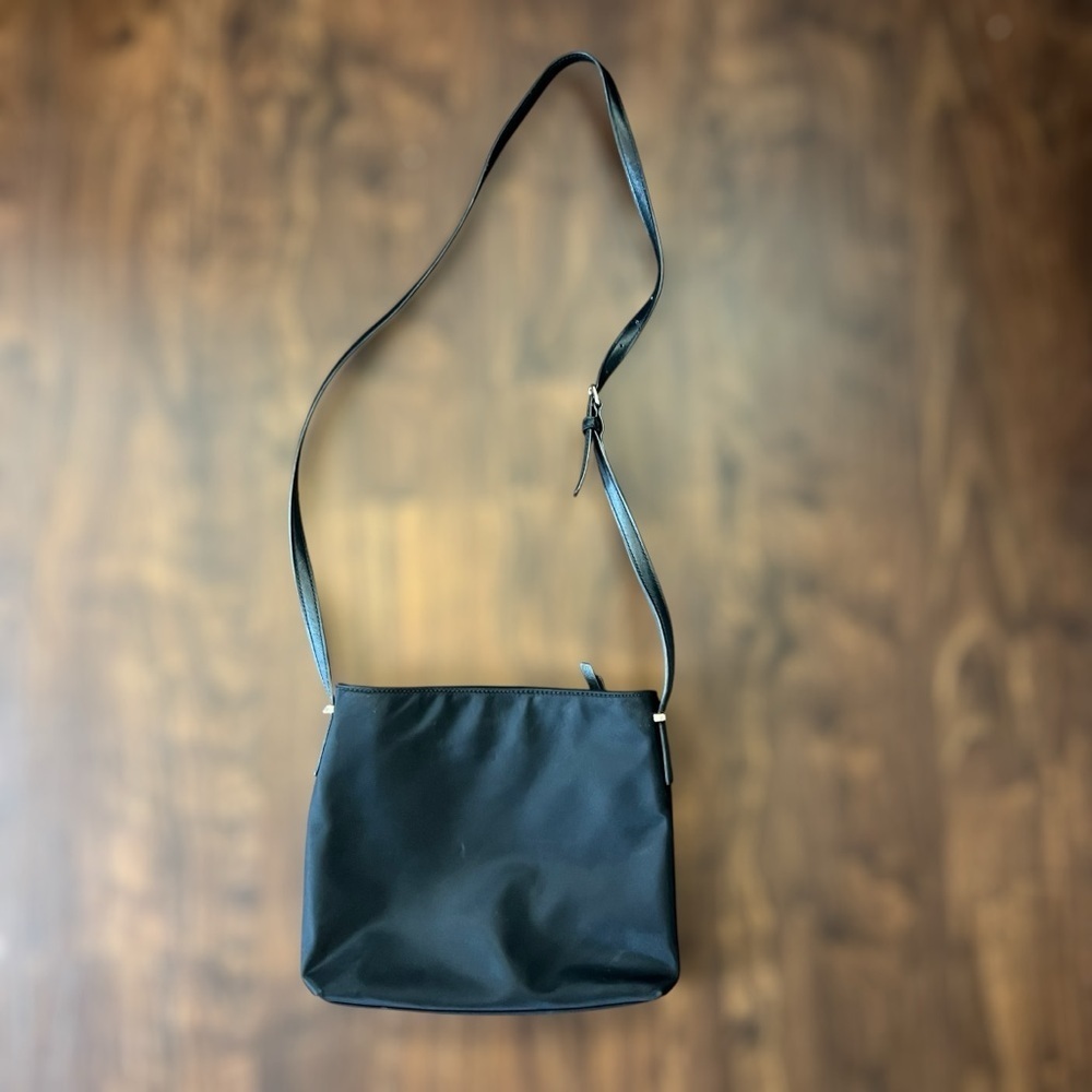 Kate Spade Dessi Wilson Road Nylon Crossbody Bag Handbag Purse Black - Picture 8 of 13